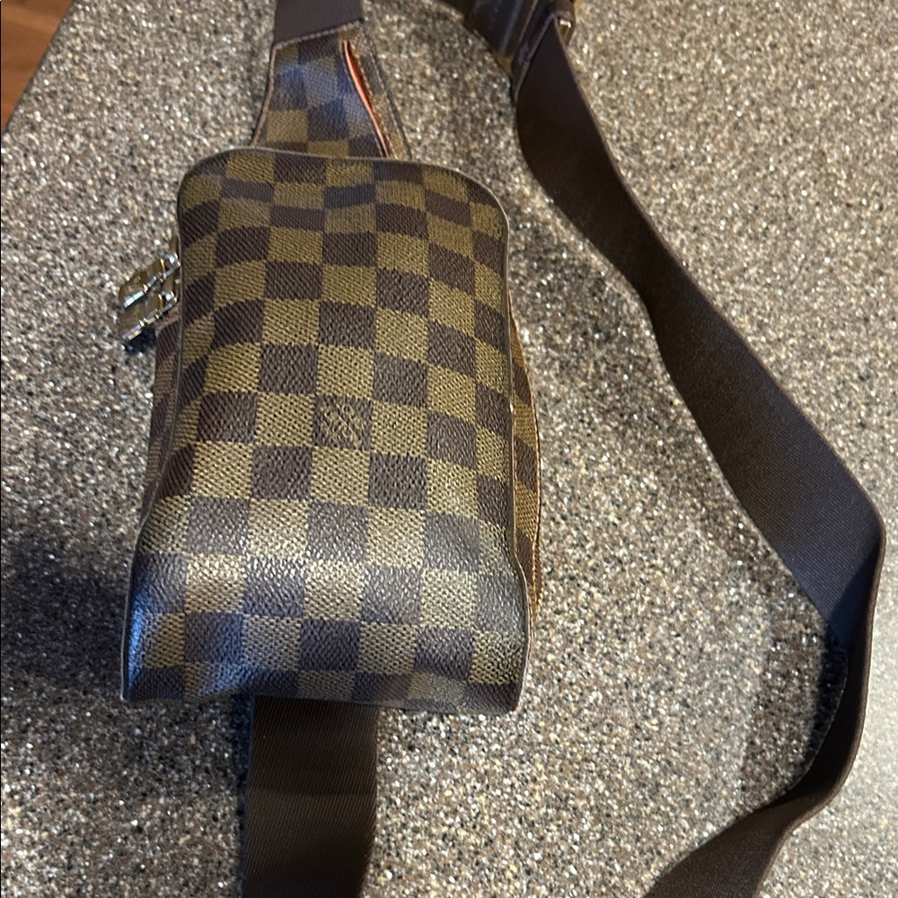 Louis Vuitton Geronimos Body Bag Damier crossbody sling /waist bag/ unisexCA0055